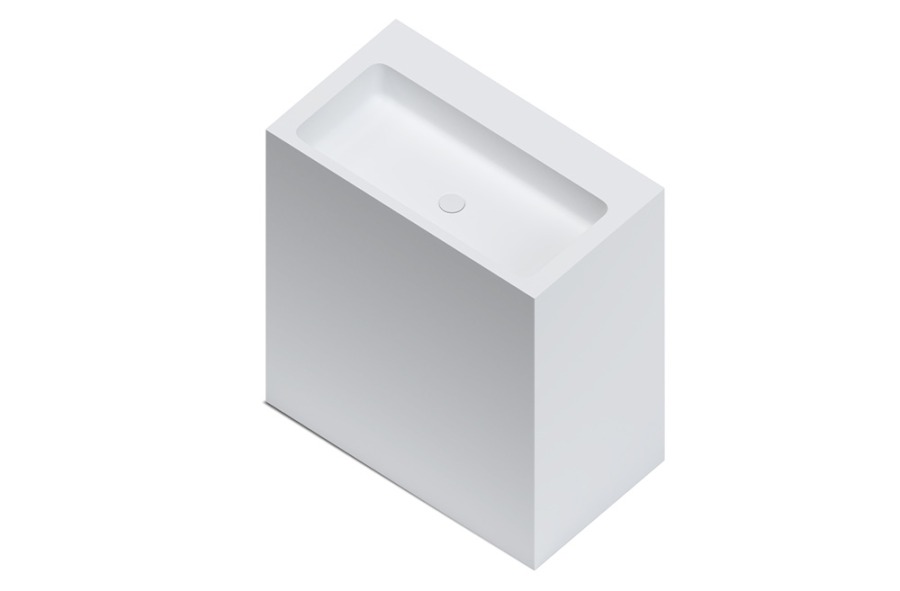 lavabo rectangular